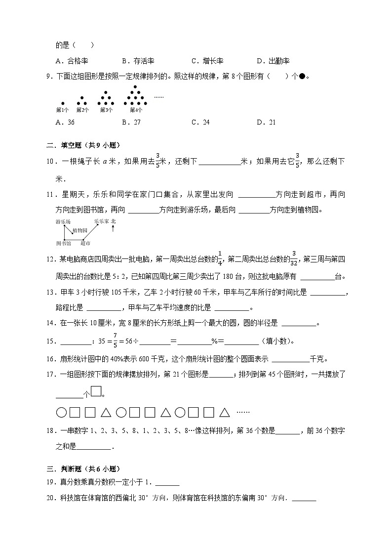 （期末培优卷）期末全真模拟培优卷-2025-2026学年六年级上学期数学人教版（含答案解析）第2页