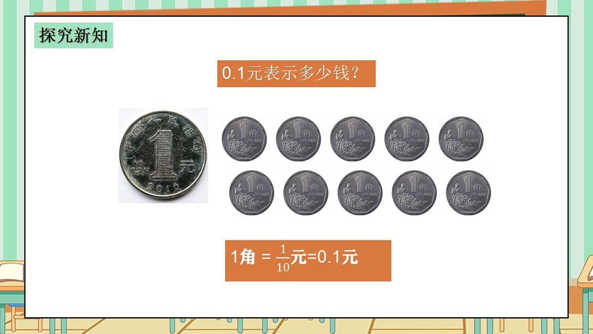 2026年春西师版小学三年级下册数学第三单元（小数的初步认识）3.2《初步认识小数-生活中的小数-人民币》课件第8页