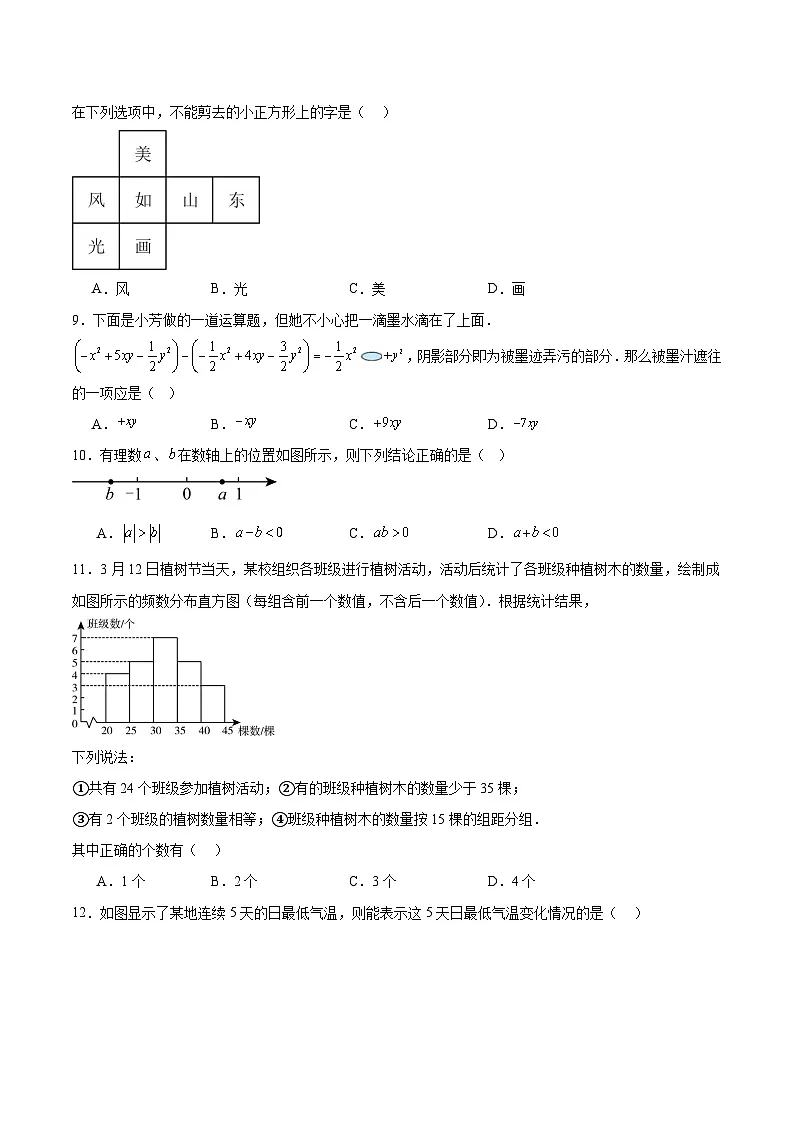 山东省泰安市新泰市（五四制）2024-2025学年六年级上学期1月期末考试 数学试卷第2页