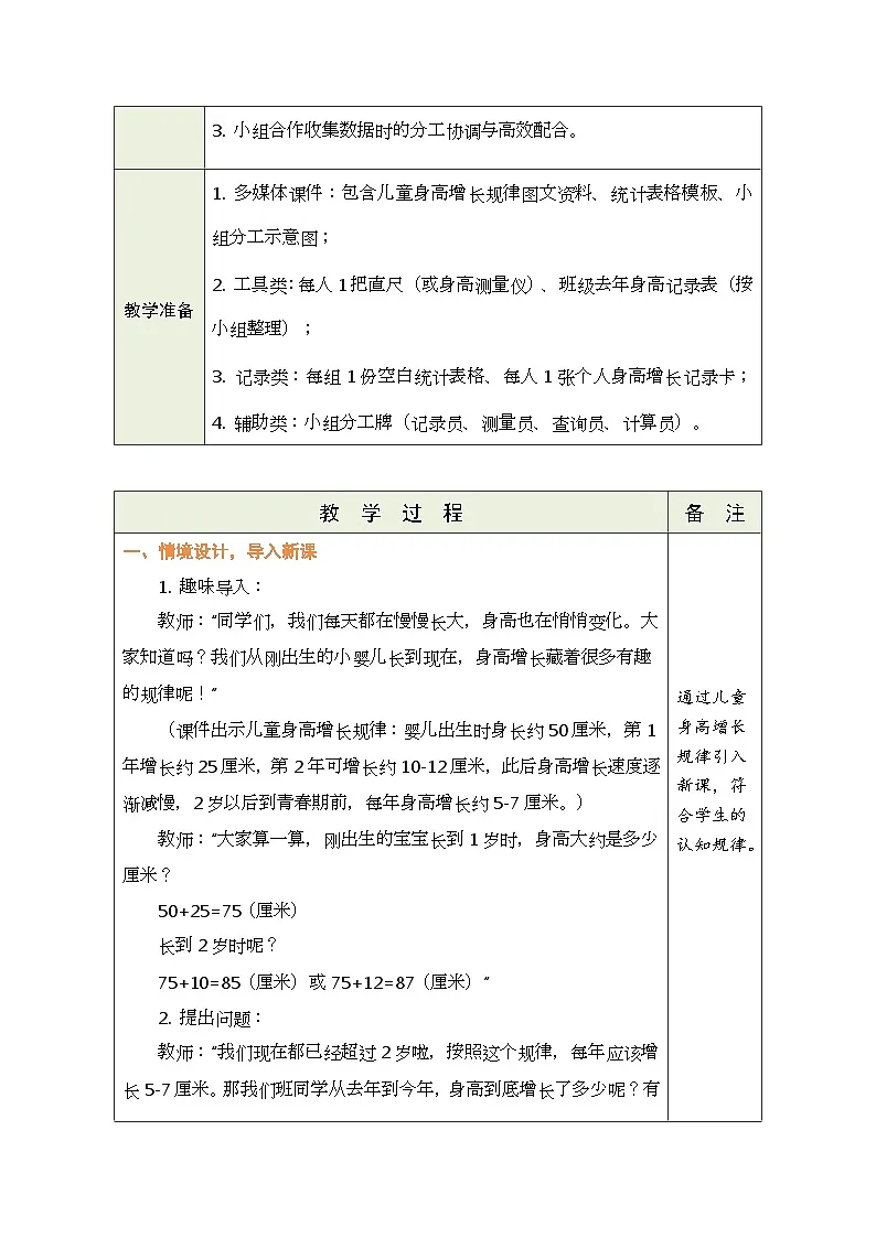 2026年青岛版数学三年级下册 6.2 分组收集与数据汇总（表格式教案）第2页