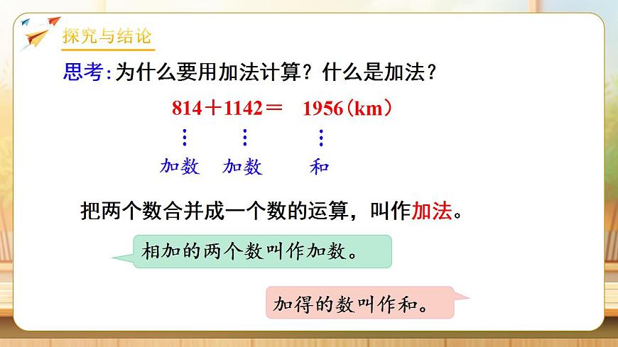 【任务型备课】人教版四年级下册-1.1  加、减法的意义和各部分间的关系（课件）第8页