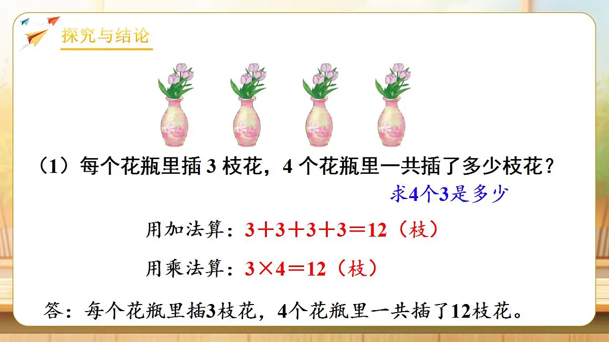 【任务型备课】人教版四年级下册-1.2 乘、除法的意义和各部分间的关系（课件）第8页