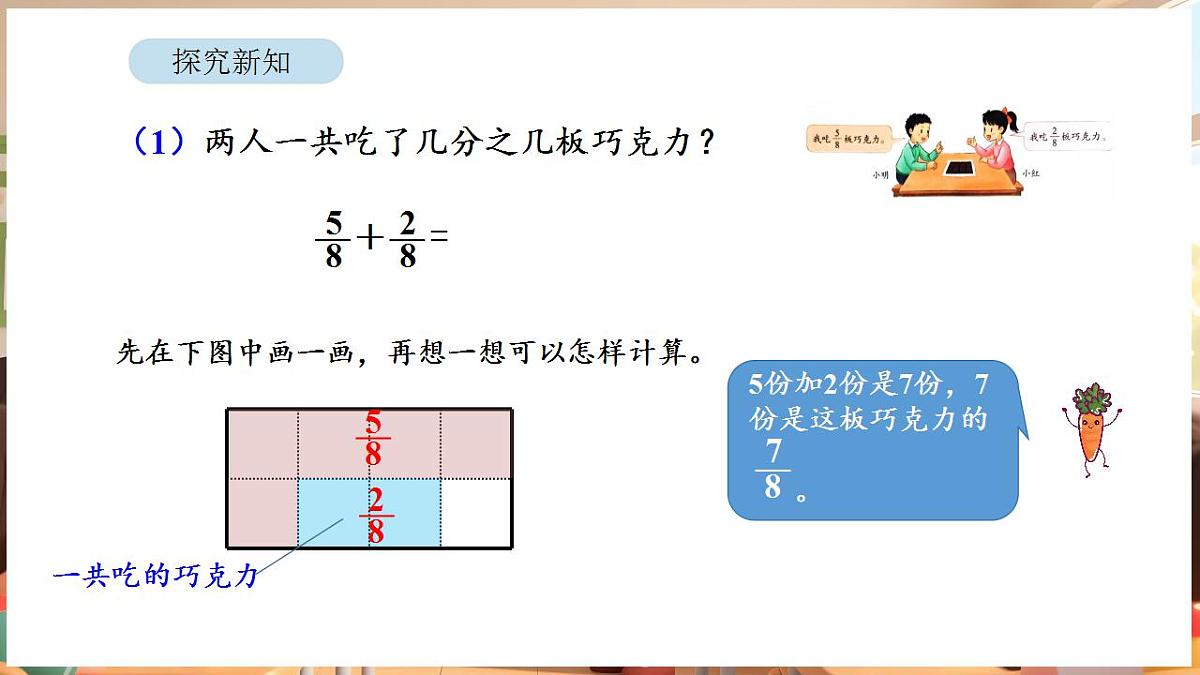 6.6 简单的分数加减法第5页