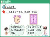 冀教版（2024）数学二年级下册  时间在哪里 第1课时  认识钟表（课件）