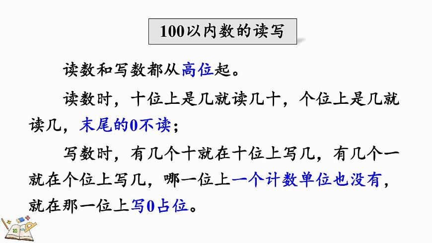 人教版（2024）数学一年级下册第三单元《100以内数的认识》第4课时《练一练》教案第3页