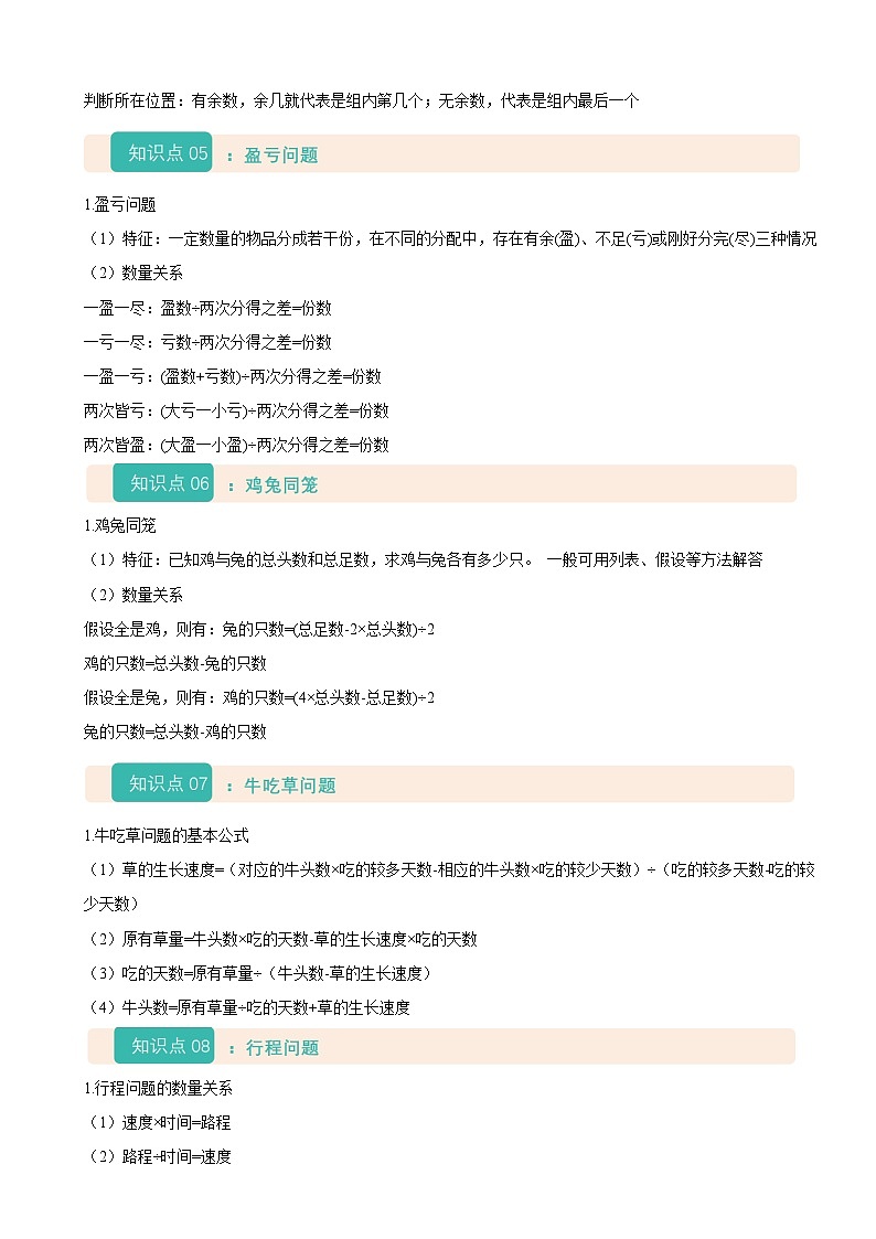 2026年小升初数学复习精讲精练专题九《解决问题》人教版（有答案）第3页