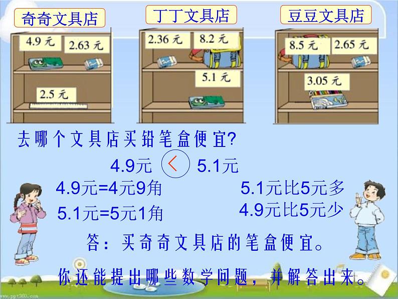 北师大小学数学三上《8.2 货比三家》PPT课件02