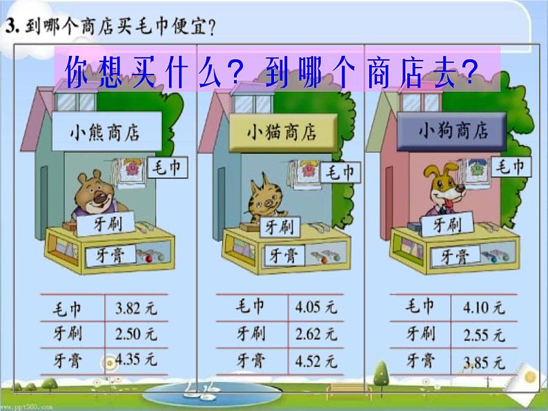 北师大小学数学三上《8.2 货比三家》PPT课件05