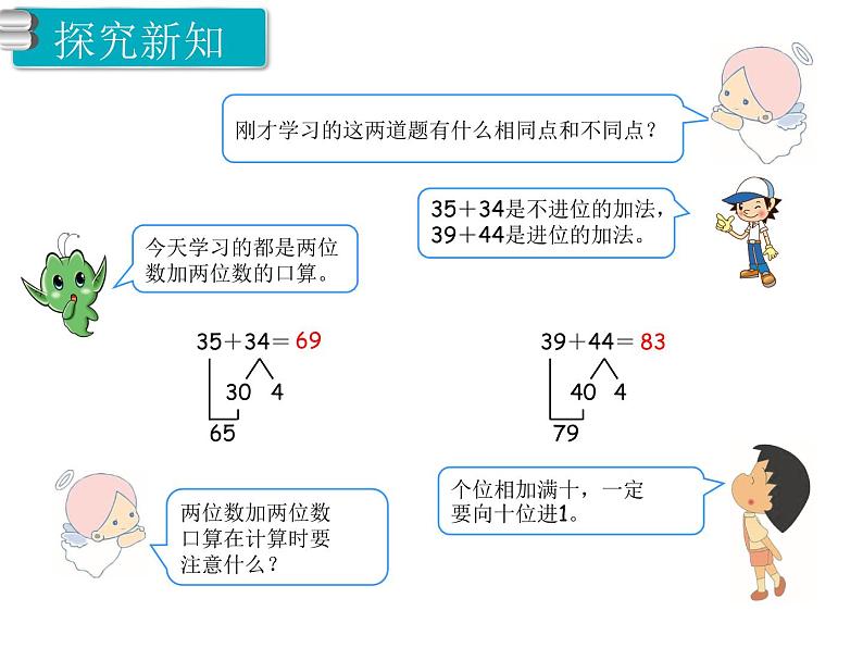 第1课时 口算两位数加两位数ppt课件06