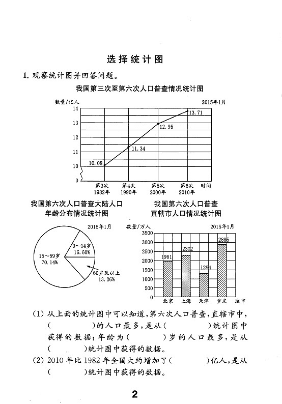 苏教版数学六年级下册补充习题（六下201902）全册02