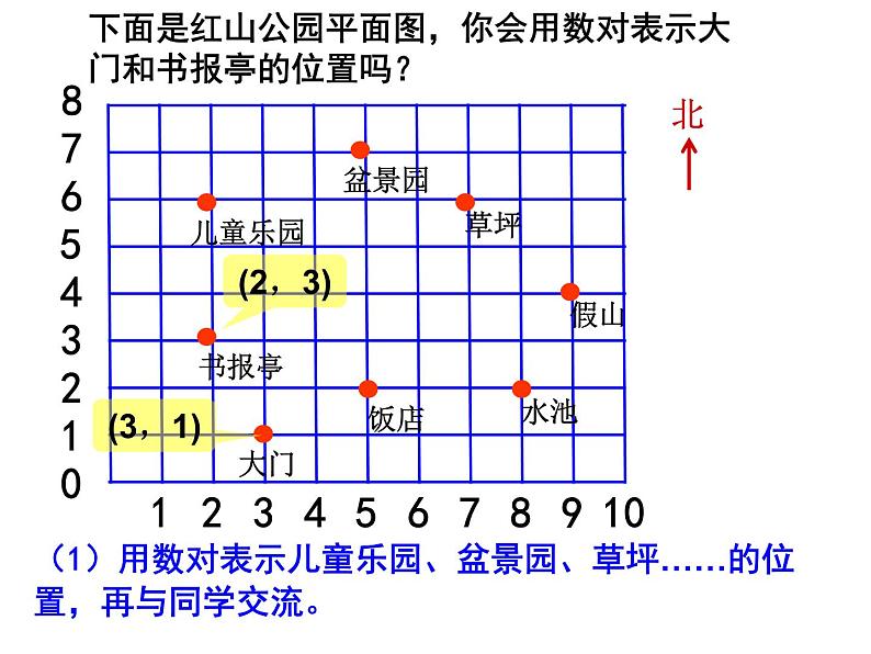 总49课时第八单元第2课时用数对表示点的位置 课件04