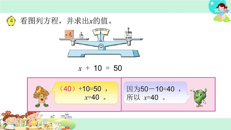 2.等式的性质和解方程（一） 课件05