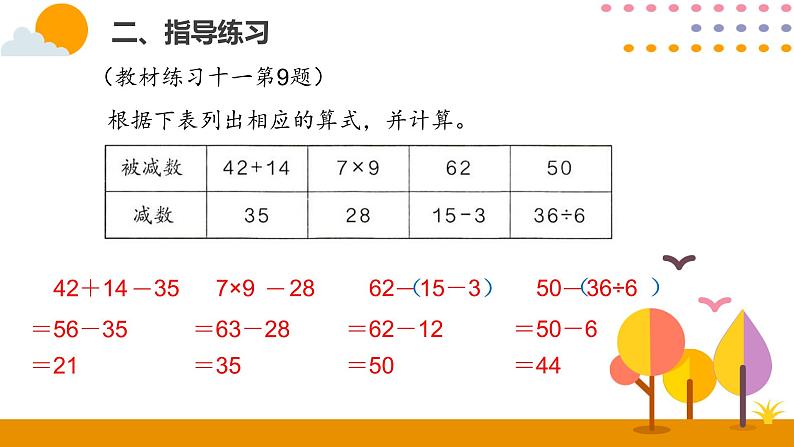 5.4练习课ppt课件 - 人教版数学二年级下03