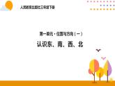 1.1认识东、南、西、北PPT课件_人教版数学三年级下册
