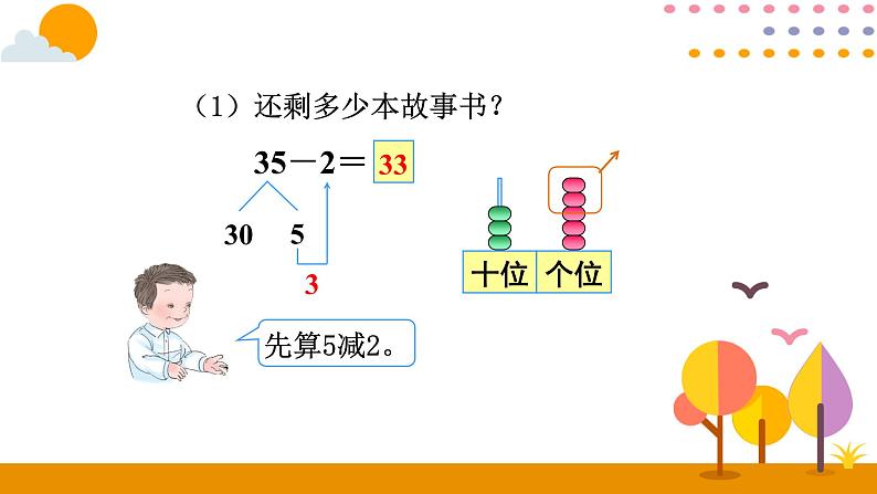 第4课时 两位数减一位数（不退位）、整十数ppt课件 - 人教版数学一年级下05