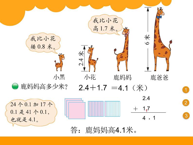 1.6比身高 ppt课件 - 北师大数学四下02