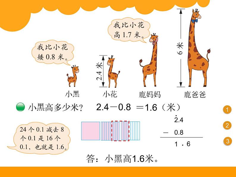 1.6比身高 ppt课件 - 北师大数学四下03