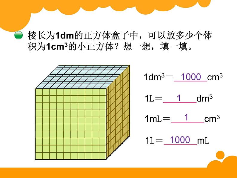 4.4体积单位的换算PPT课件 - 北师大版02