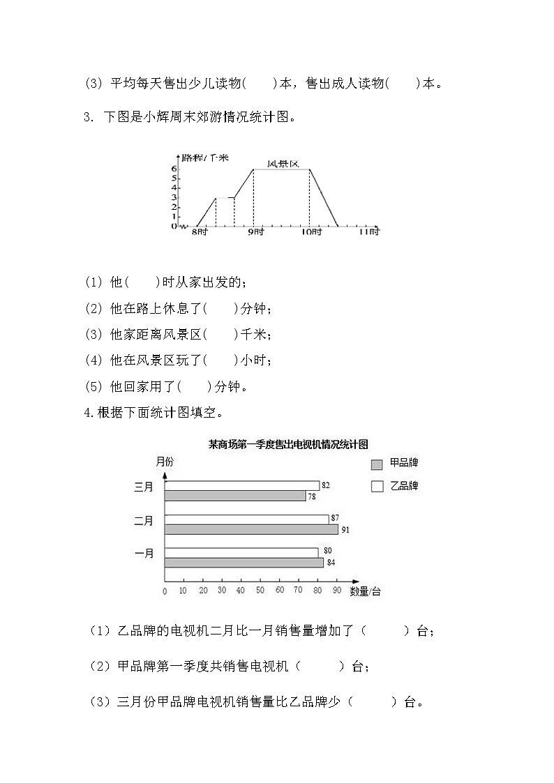 全易通数学青岛版五年级下第六单元测试题02