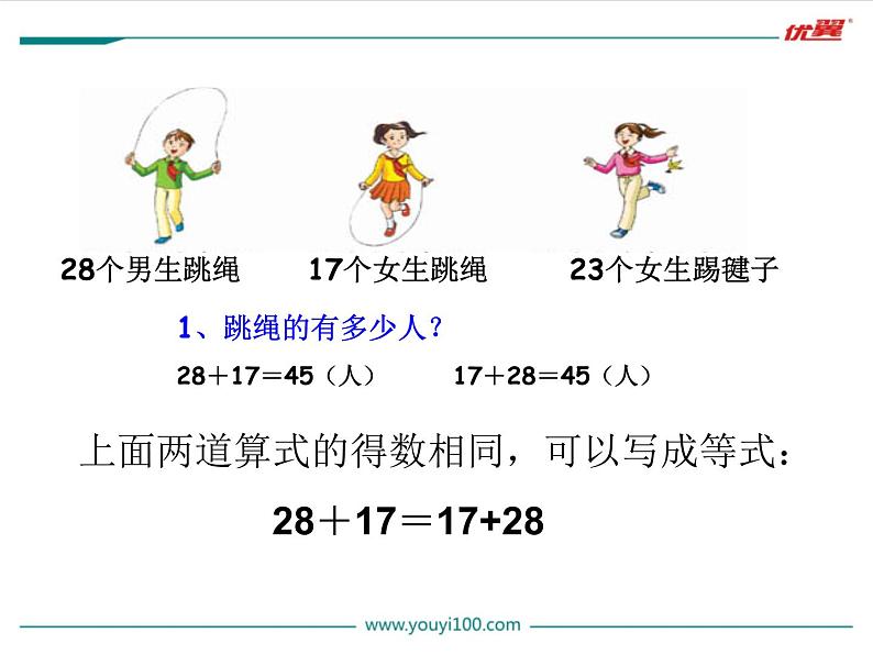 苏教版四下数学加法交换律和加法结合律第2页