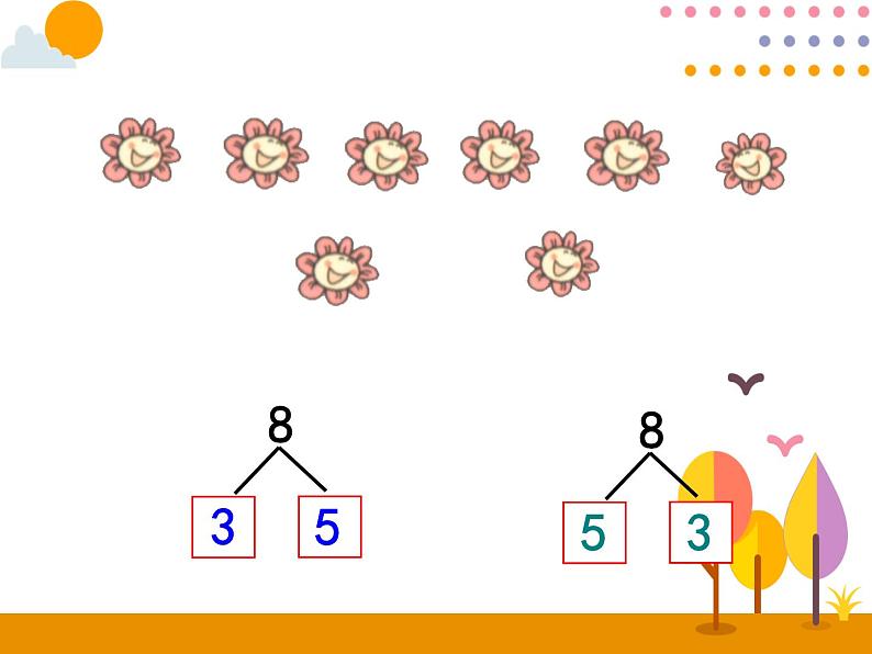 第五单元 第7课时  8和9的组成 课件05