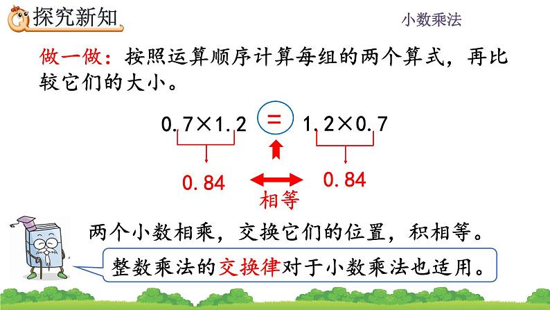 1.9 《整数乘法运算定律推广到小数》 课件05