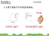 多边形的面积---练习十九 课件