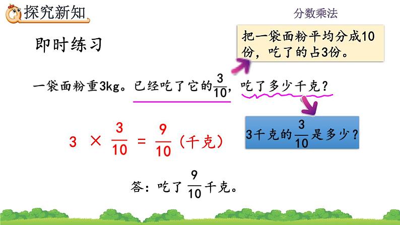 1.2 《整数乘分数的意义》课件07