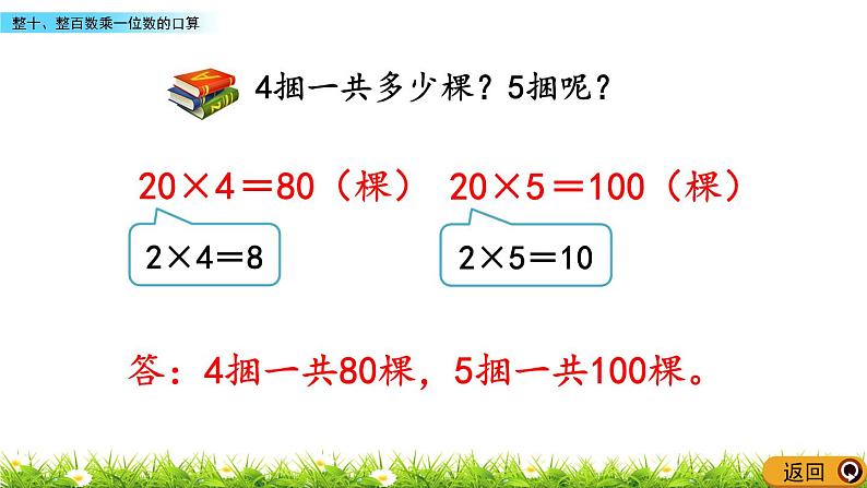 4.1 《整十、整百数乘一位数的口算》课件07