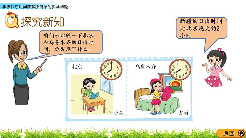 7.4《根据作息时间表解决简单的实际问题》课件第3页