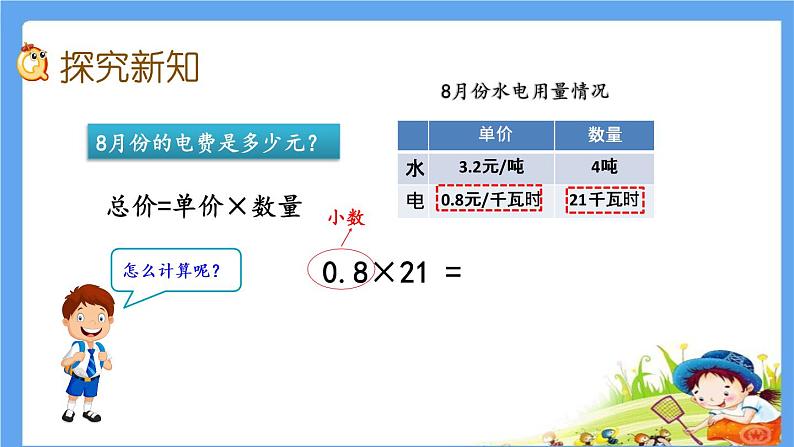 1.1 《小数乘整数》 课件第8页