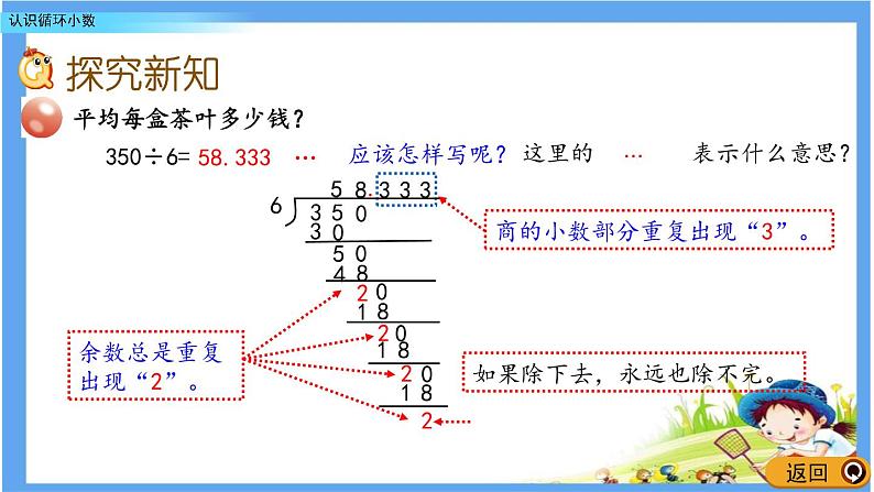 3.5 《认识循环小数》 课件04