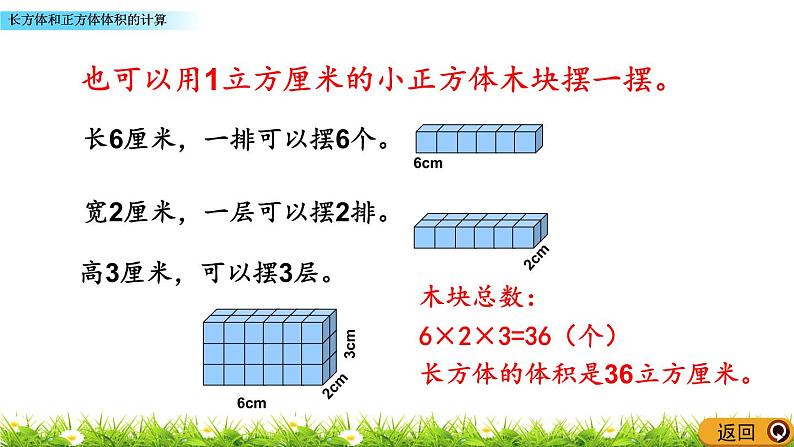 3.7 《长方体和正方体体积的计算》 课件第6页