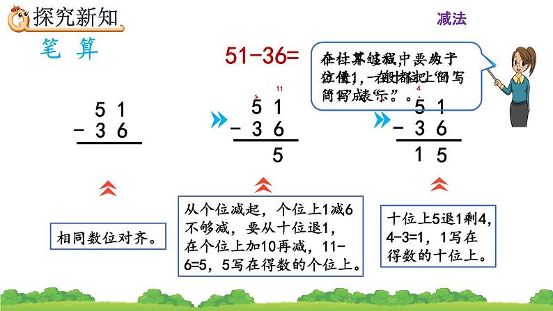 2.2.2 《两位数减两位数（退位）笔算》课件08