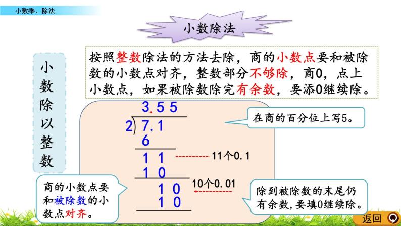 7.1 《总复习---小数乘、除法》 课件08