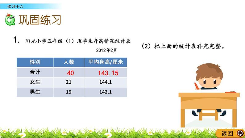 4.2.2 《平均数---练习十六》 课件06