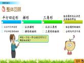 3.6 《平行四邊形、梯形、三角形面積---整理與復(fù)習(xí)》 課件