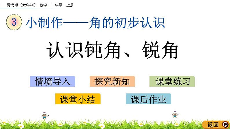 3.4《认识钝角、锐角》课件01