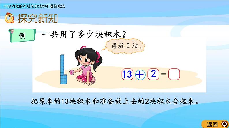 7.3《20以内数的不进位加法和不退位减法》课件第3页