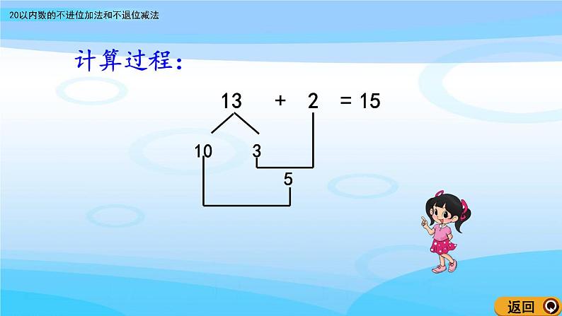 7.3《20以内数的不进位加法和不退位减法》课件第6页