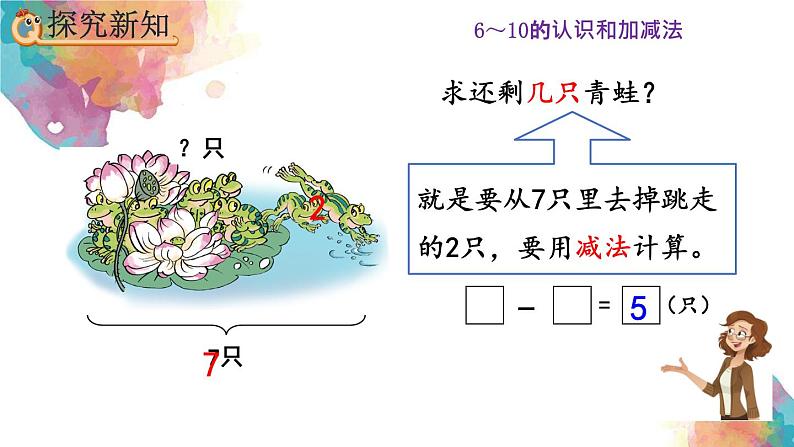 5.7《用减法解决问题》课件07