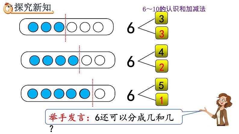 5.3《6、7的组成》课件第5页