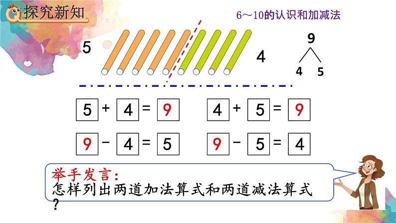 5.12《8和9的加减法》课件第7页