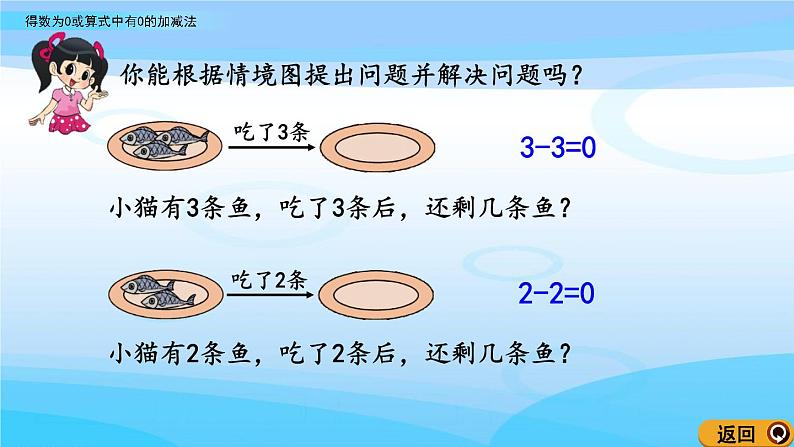 3.5《得数为0或算式中有0的加减法》课件第5页