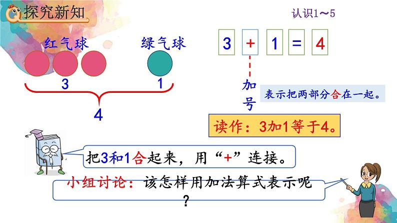 3.8《认识加法》课件第4页