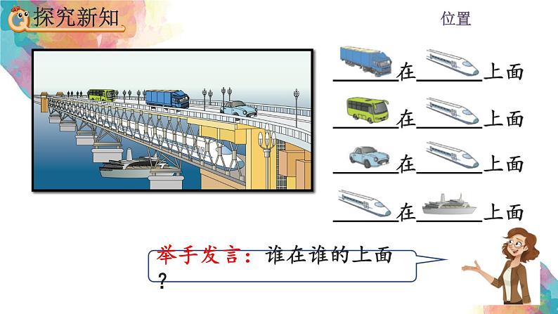 2.1《 认识“上、下、前、后”》课件05