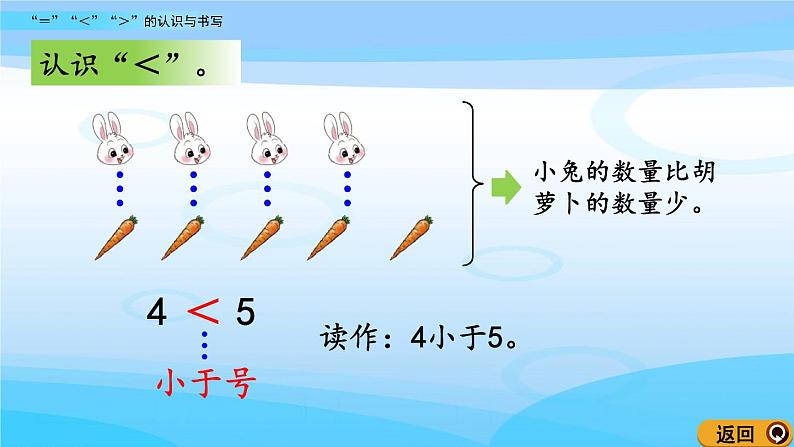 1.8《“＝”“＜”“＞”的认识与书写》课件第6页