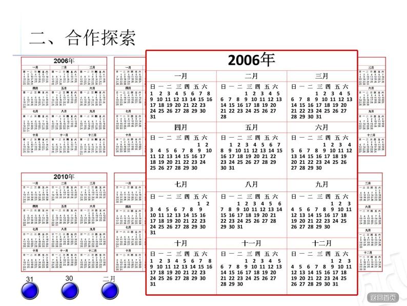 奇妙的星空——认识年月日ppt课件06