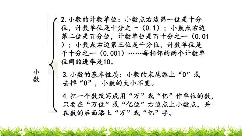 9.1 《小数、负数的初步认识、用字母表示数》 课件第5页