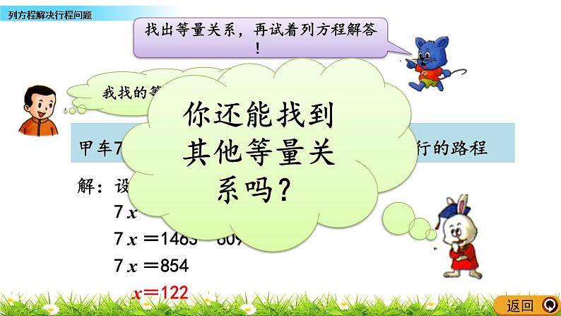 8.6 《列方程解决行程问题》 课件05